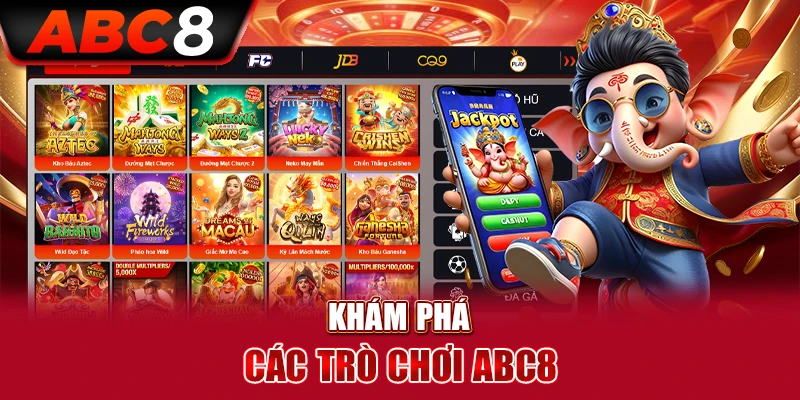 Khám phá các trò chơi tại ABC8